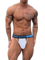 Men's Sexy Butt-Lifting Sporty U-Pouch Large Thong & Strings