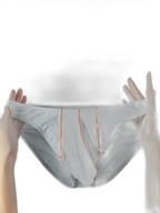 3 Pack Men's U-Pouch Ice Silk Briefs