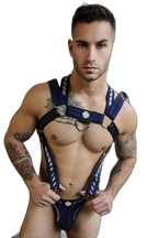 Breedwell Mister Luxe Body Harness Navy