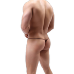 Shiny PU Leather Thong