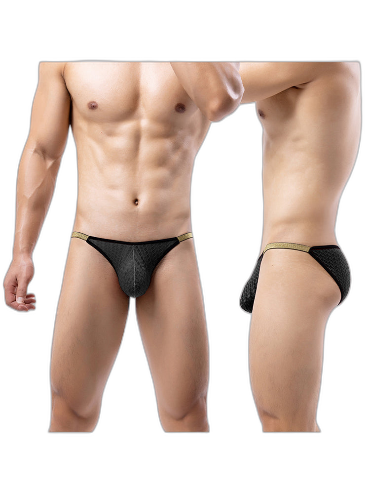 3 Pack Men's Sexy Low-Rise Hip-Lifting Briefs