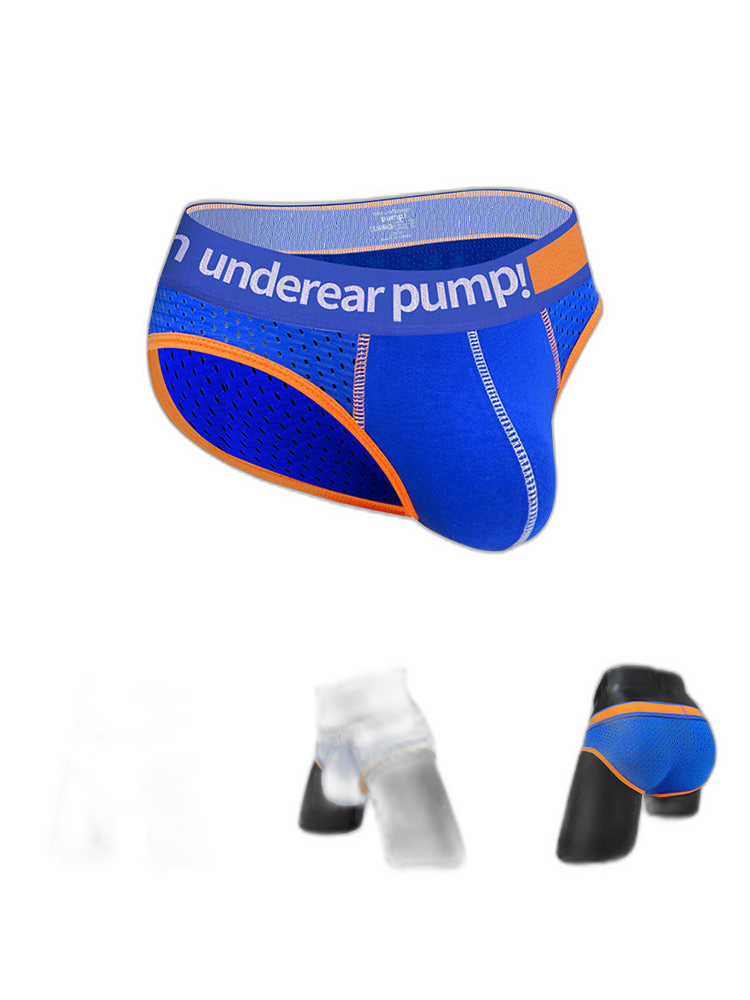 2 Pack Men's Middle-Rise Cotton Sexy Briefs
