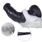 Harper - Black Horse Dildo - Curved Dildo - 3 Sizes