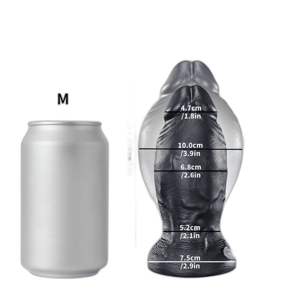 Xomiy ChubMorph - Inflatable Anal Plug - Silicone Expansion Plug