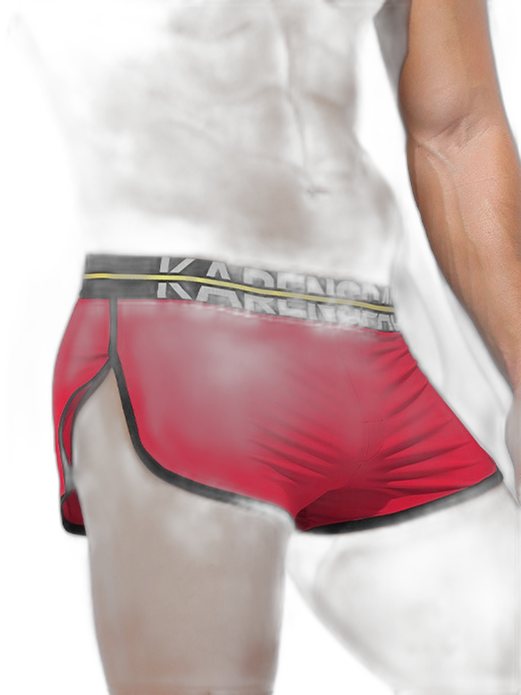 2 Pack Men's Comfortable Lounge Sport Boxer Briefs