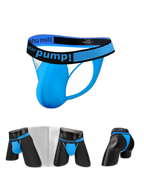 Men's Sexy Butt-Lifting Sporty U-Pouch Large Thong & Strings