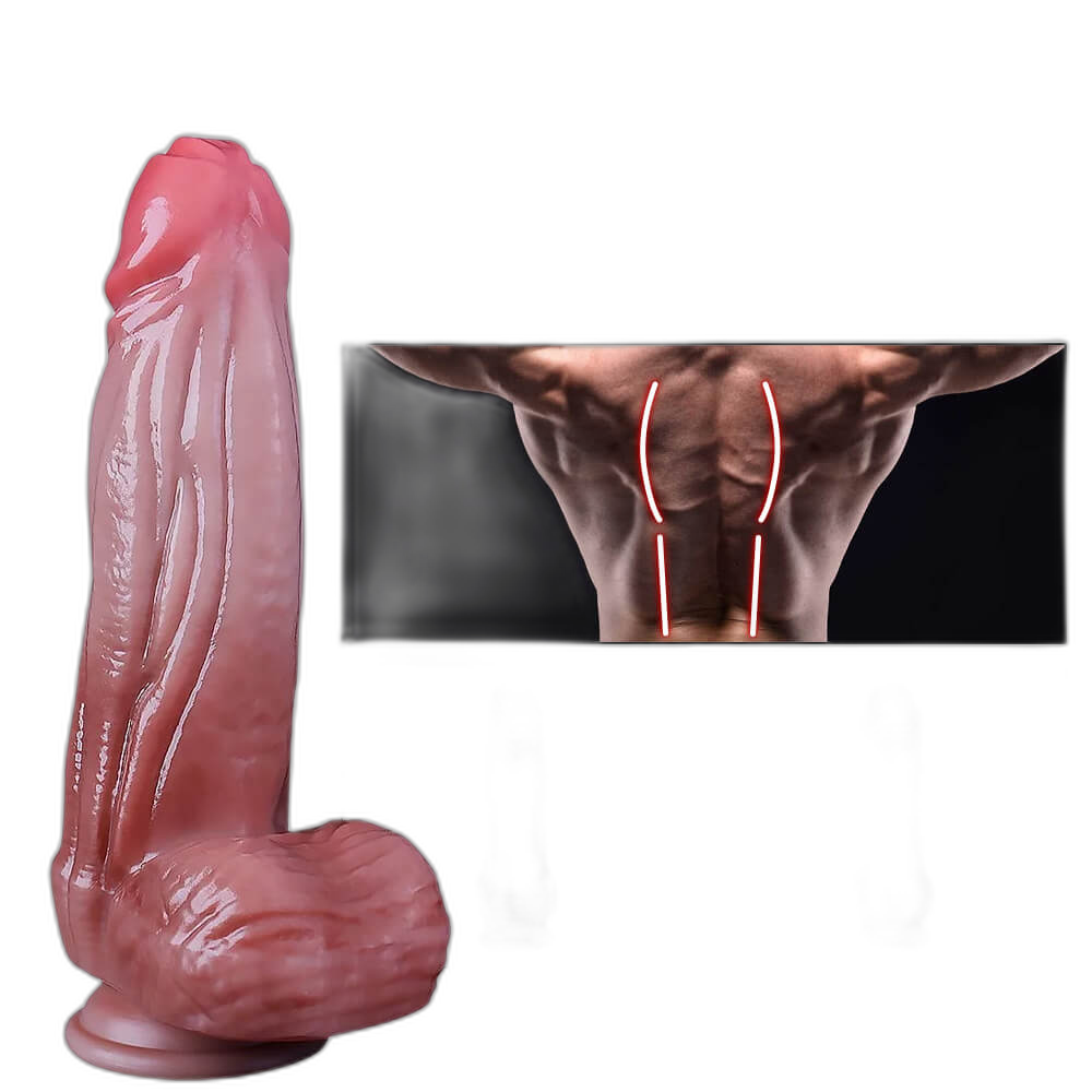 Bard - 9.5 Inch Realistic Thrusting Vibrating Dildo