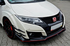 Maxton Design - FRONT RACING SPLITTER V.1 HONDA CIVIC IX TYPE R (2015-2017)