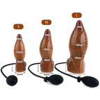Yiren - Inflatable Dildo – Realistic Brown Expanding Dildo