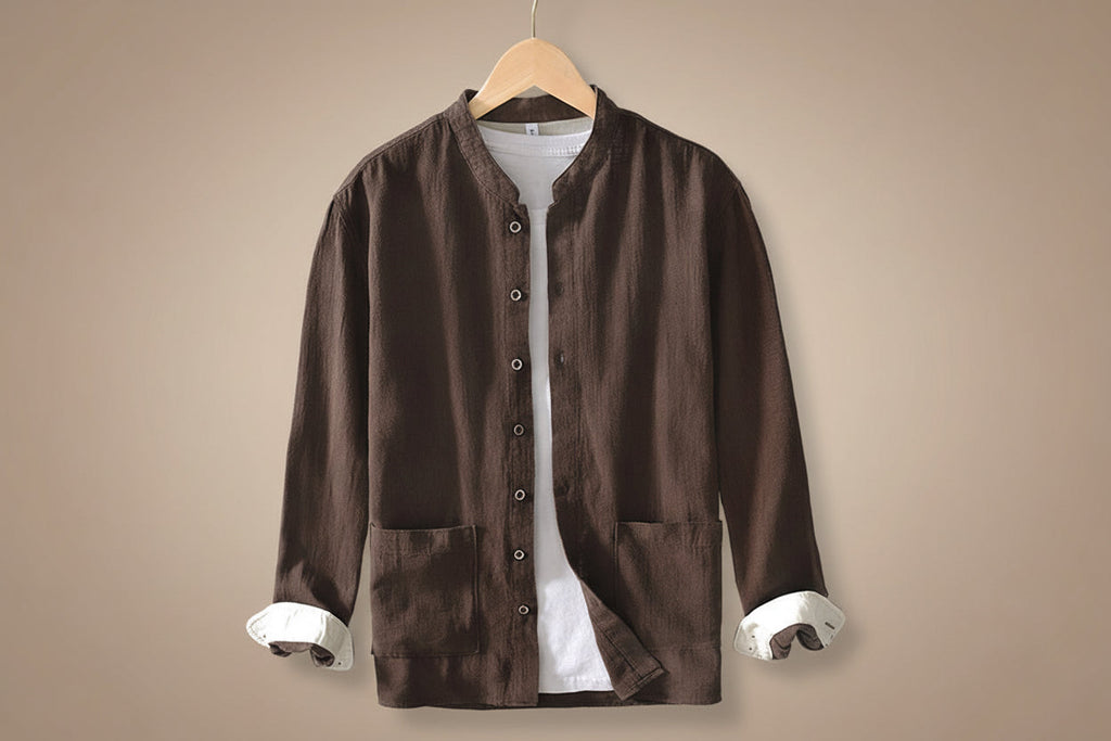 Men’s Linen Casual Shirt