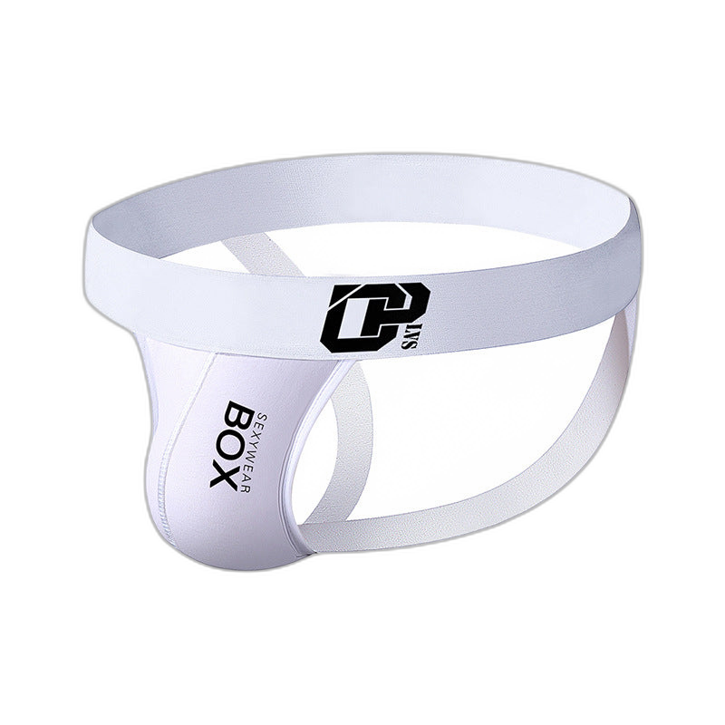 Men's Sexy Cotton Solid Thongs