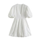 Women's Casual Slimming Fashion Versatile Solid Color Dress