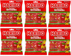 6 x Haribo Squidgy Strawbs 160G