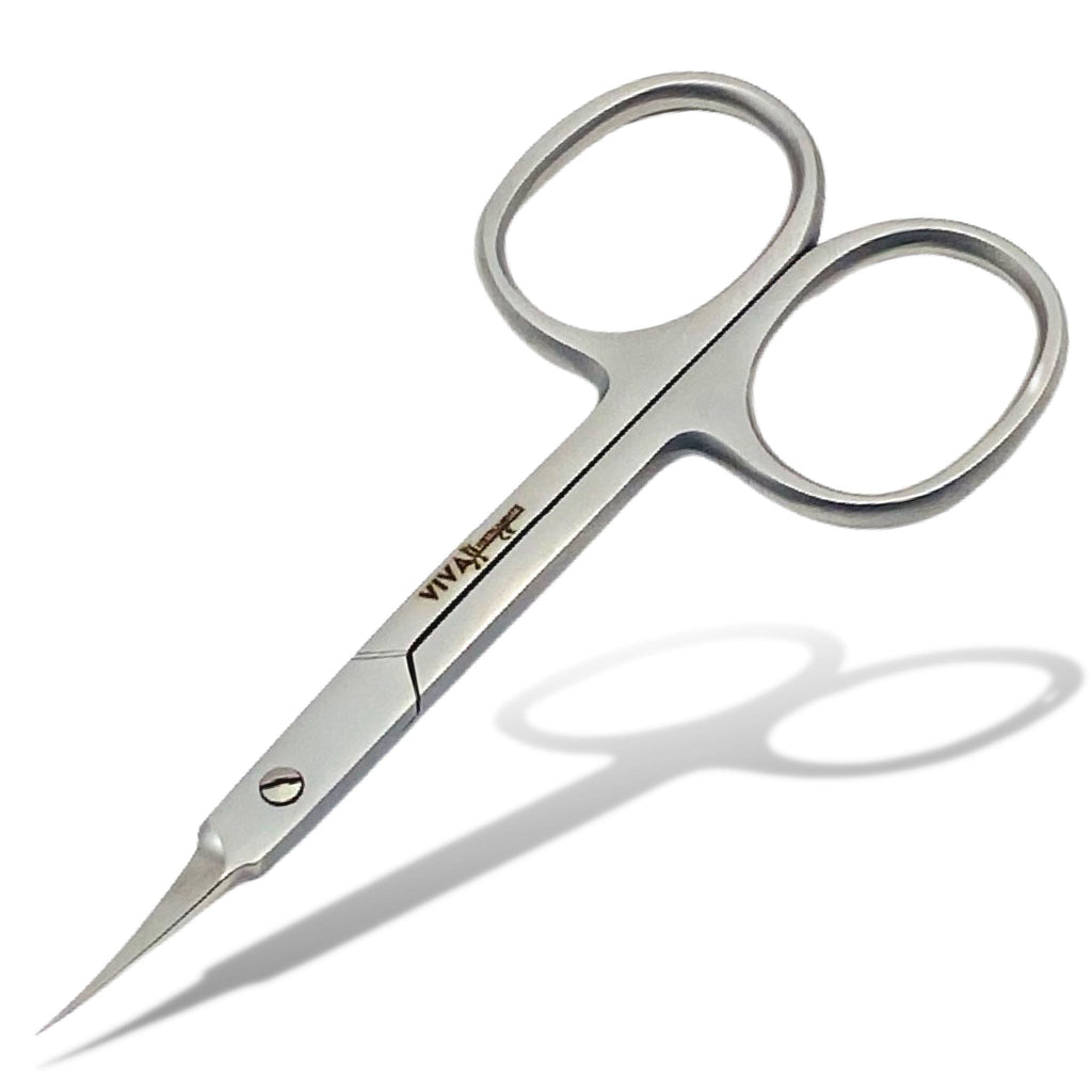 Cuticle Nail Scissors - 9.5cm Slightly Curved