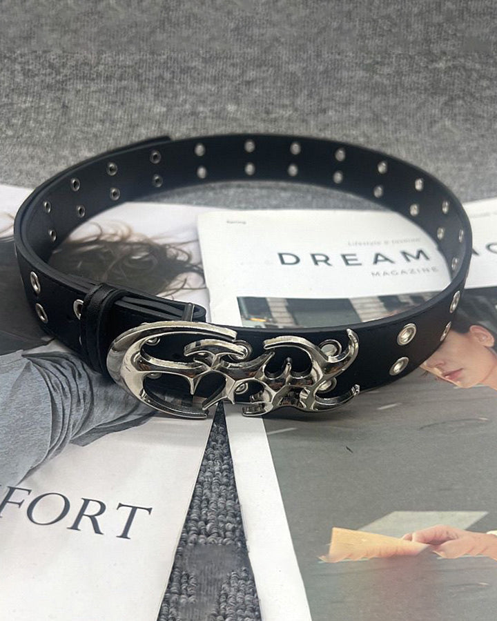 KIIKIO Punk Metal Belt