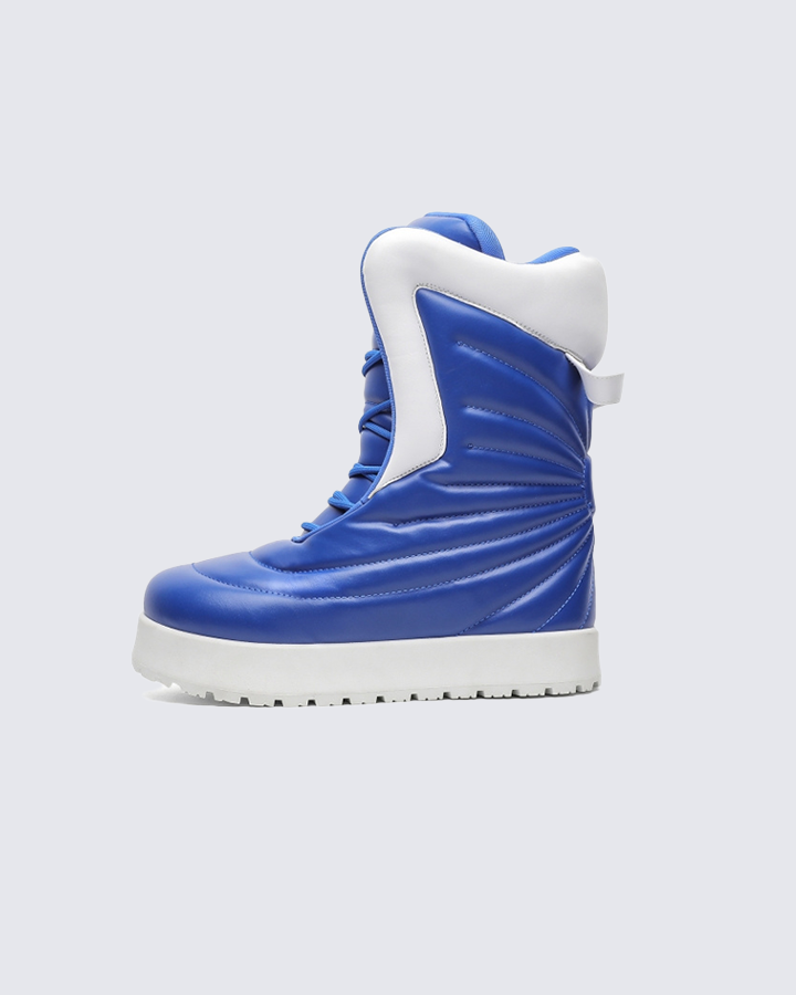 Trendy Oversized High-Top Puffer Boots