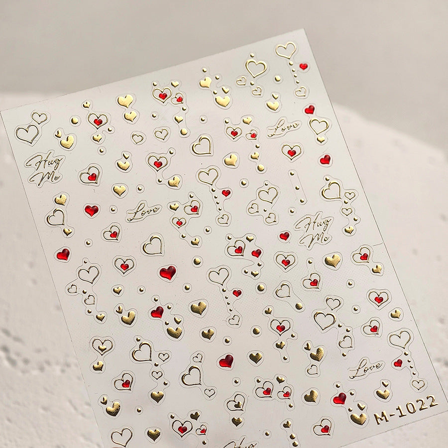 Hello Claws | Heart 5D Nail Deco Sticker