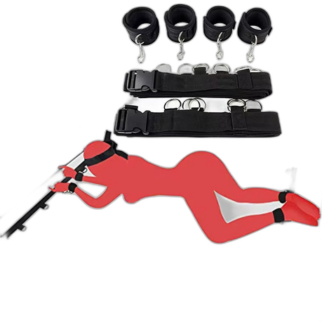 Bed Multi-Loop Strap Restraint Set
