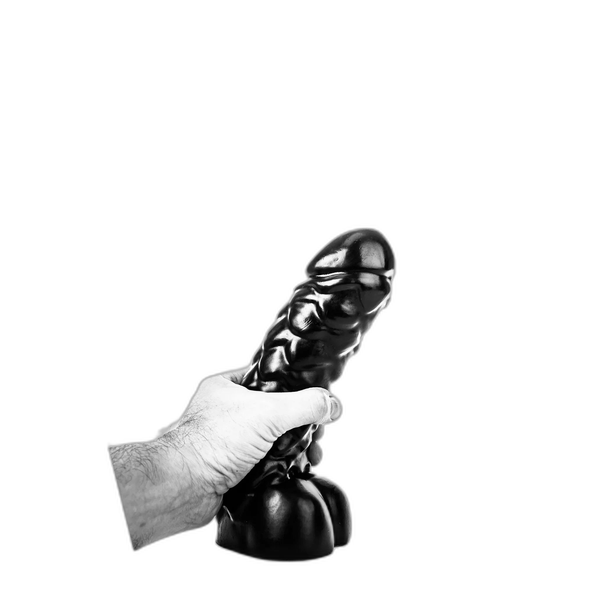 ruff GEAR Slowpoke Dildo 9.8 Inch Black
