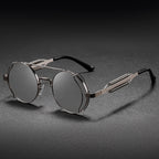 Fashionable And Unique Steam-wave Tinted Sunglasses