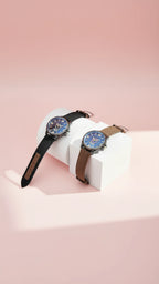 Men’s Blue Round Face Sport Watch