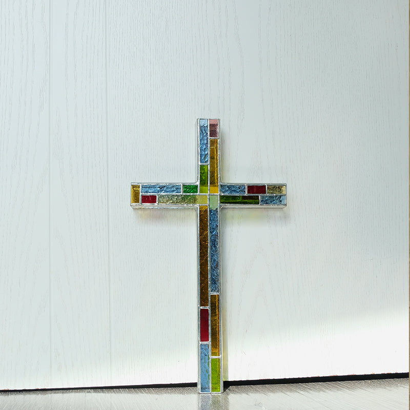 DIY Jewelry Rainbow Cross Connectors Charm Jewellery Connector