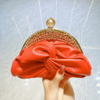 Diamond-embedded High-grade Socialite Clutch Mini