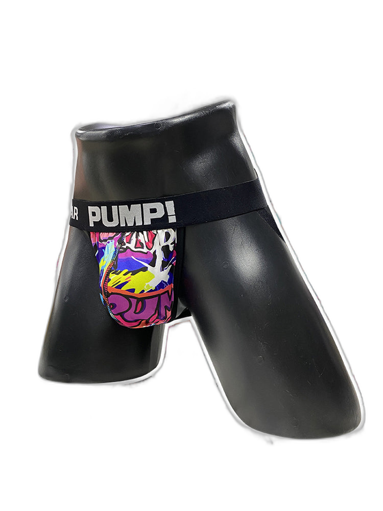 Men’s Sexy Graffiti Pouch Thongs