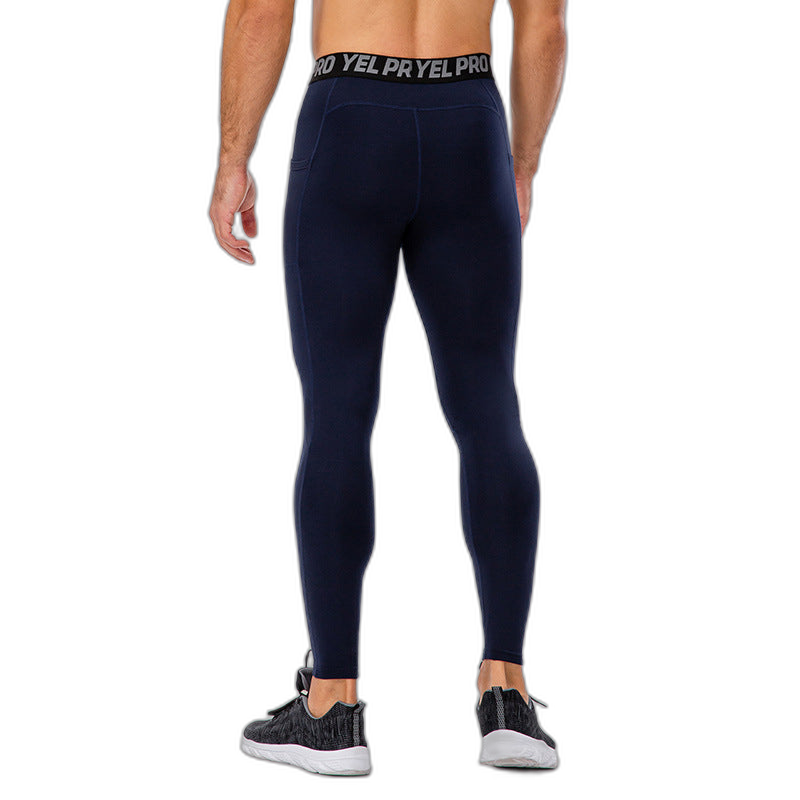 Mens Sports Thermal Leggings Compression Base Layer Tights