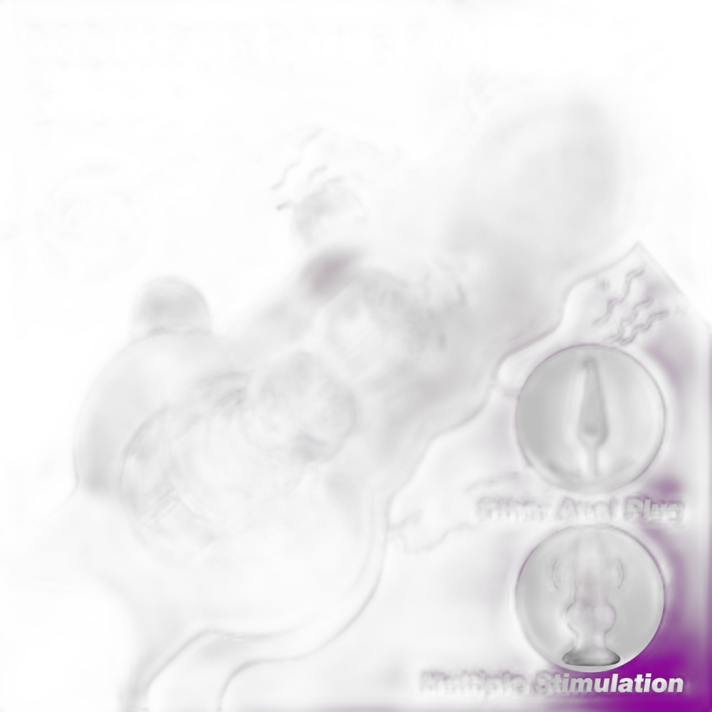 Beger - 6.3 Inch Vibrating Knot Butt Plug - Anal Sex Toy