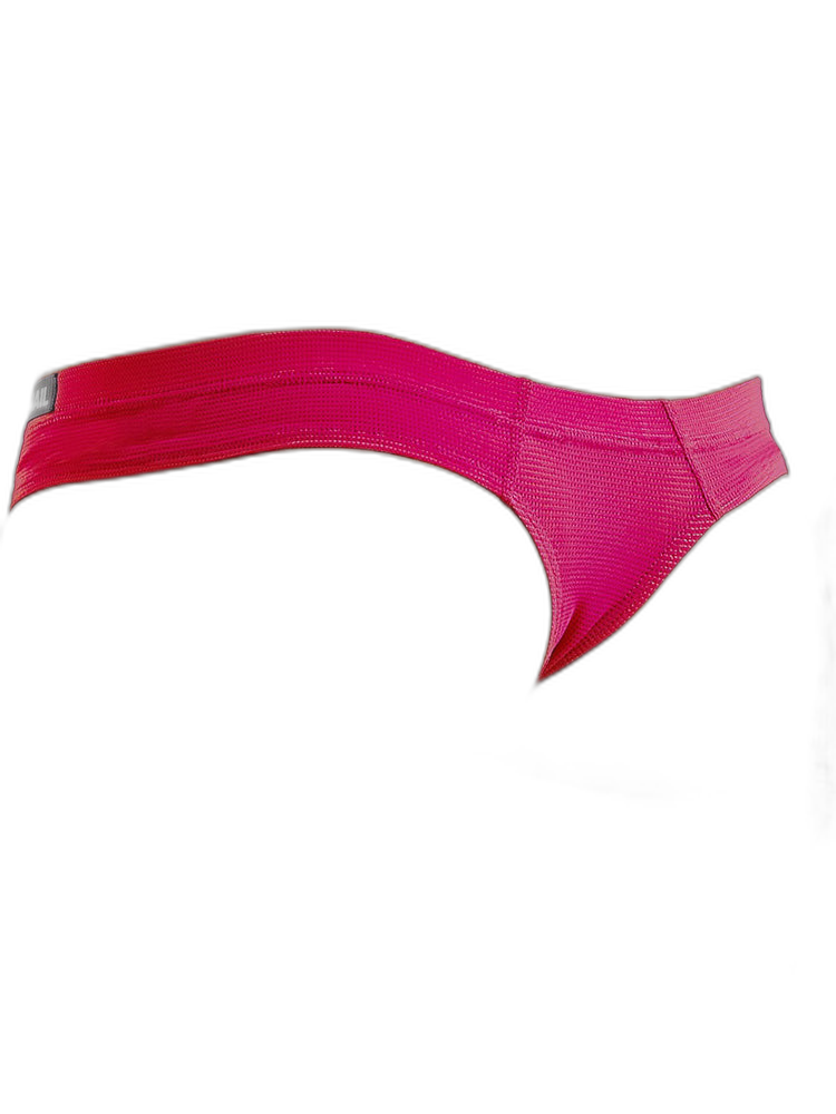 Men's Simple Breathable Mesh Pouch Thong & Strings