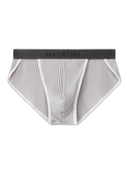 4 Pack Men's Solid Color Cotton Breathable Trendy Briefs