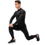 Mens Sports Thermal Leggings Compression Base Layer Tights