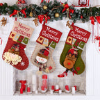 New Christmas Decorative Supplies High-end Cartoon Christmas Decorative Socks Pendant
