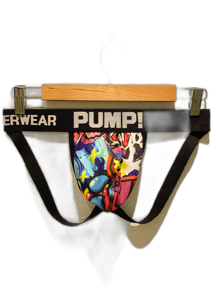 Men’s Sexy Graffiti Pouch Thongs