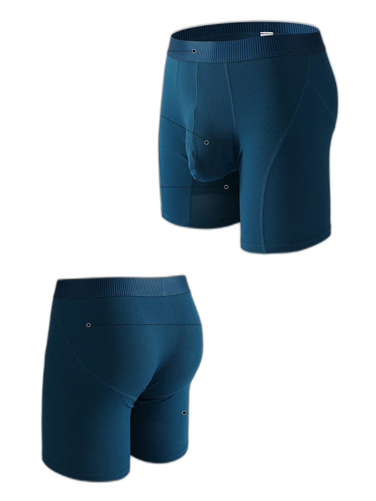 2 Pack Men’s Casual Ice Silk Midway Briefs