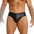 Leather Star Briefs