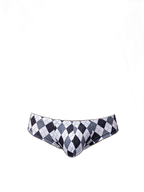 Men’s Low-Rise U-Convex Print Thong