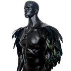 Feather Renaissance Dark Harness Costume