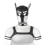 Beta Puppy Play Set - Pup Hood & BDSM Collar & Chest Harness