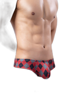 Men’s Low-Rise U-Convex Print Thong