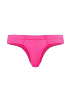 Men's Simple Breathable Mesh Pouch Thong & Strings