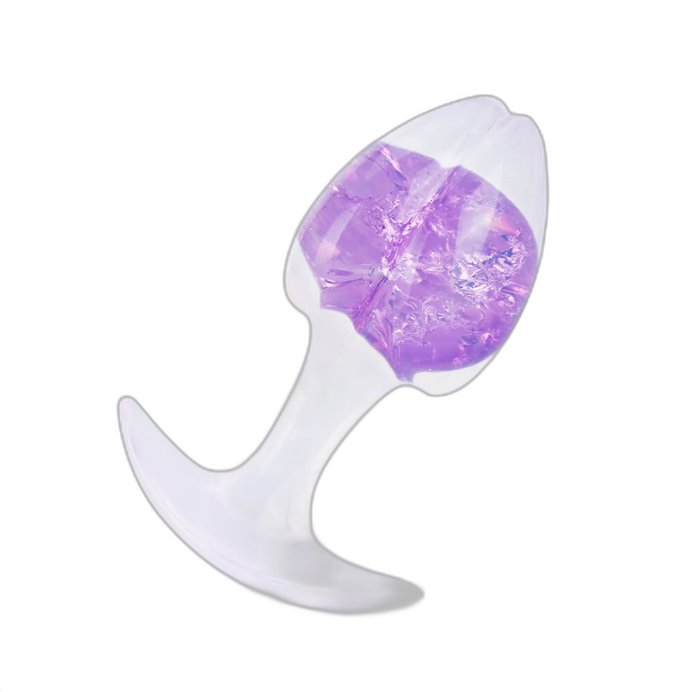 Crystal Silicone Wearable Butt Plug