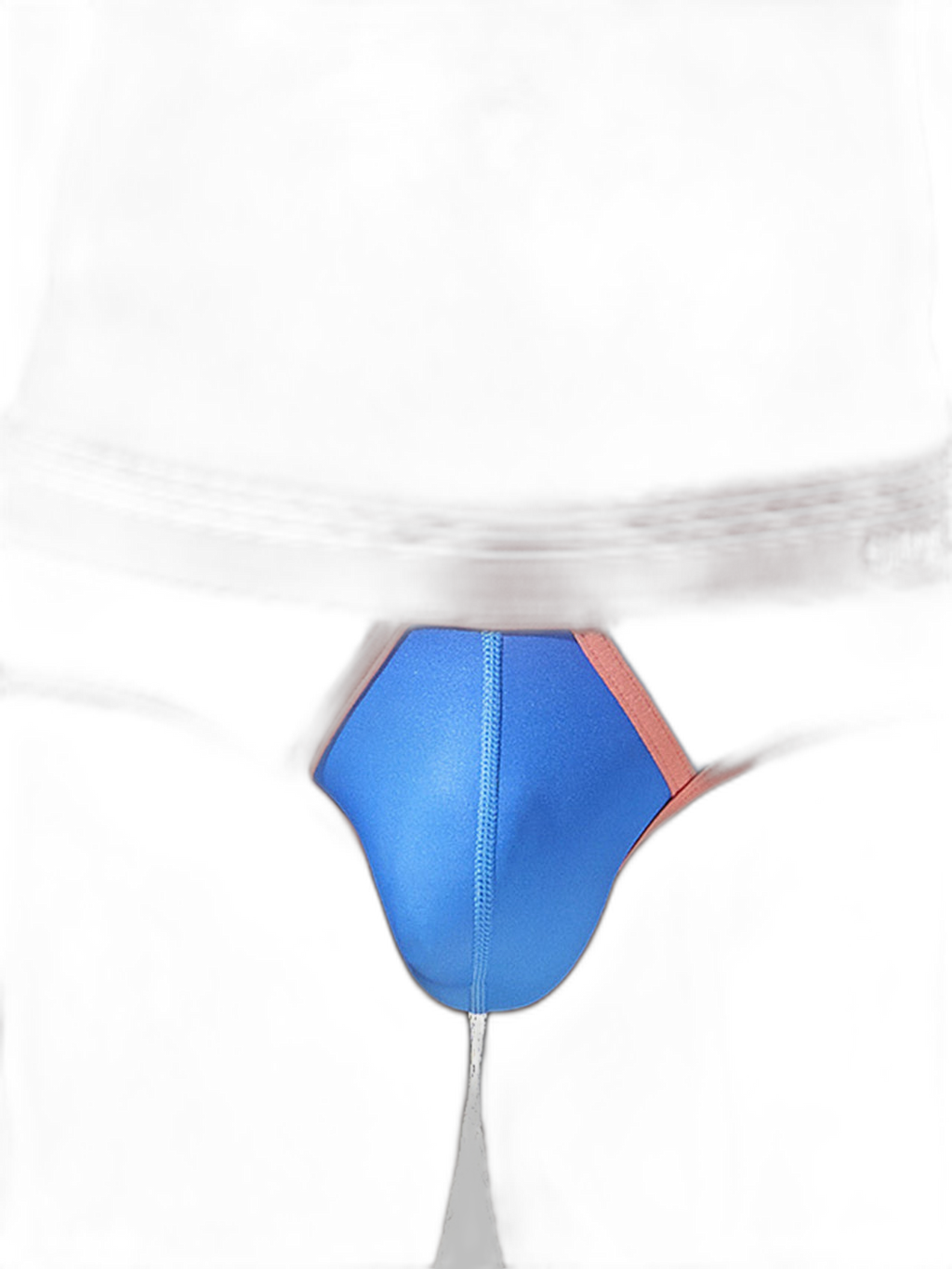 Men’s Spliced Lines Briefs in Ombre