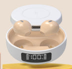 Premium Wireless Bluetooth 5.0 Earbuds - HD Stereo Sound, Semi In-Ear Headset with Mic