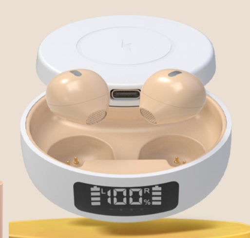 Premium Wireless Bluetooth 5.0 Earbuds - HD Stereo Sound, Semi In-Ear Headset with Mic