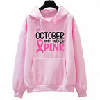 In October We Wear Sweatshirt I'm A Survivor Clothing