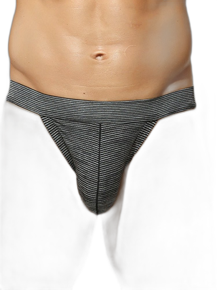 3 Pack Men's Breathable Mesh Odor-Resistant Solid Color Sexy Briefs