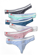 3 Pack Men's U-Pouch Ice Silk Sexy Thong