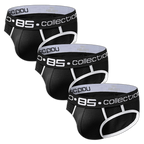 3 Pack Ball Support Pouch Breathable Briefs